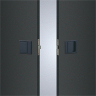 Flush Door Handle - 80mm - Stainless St